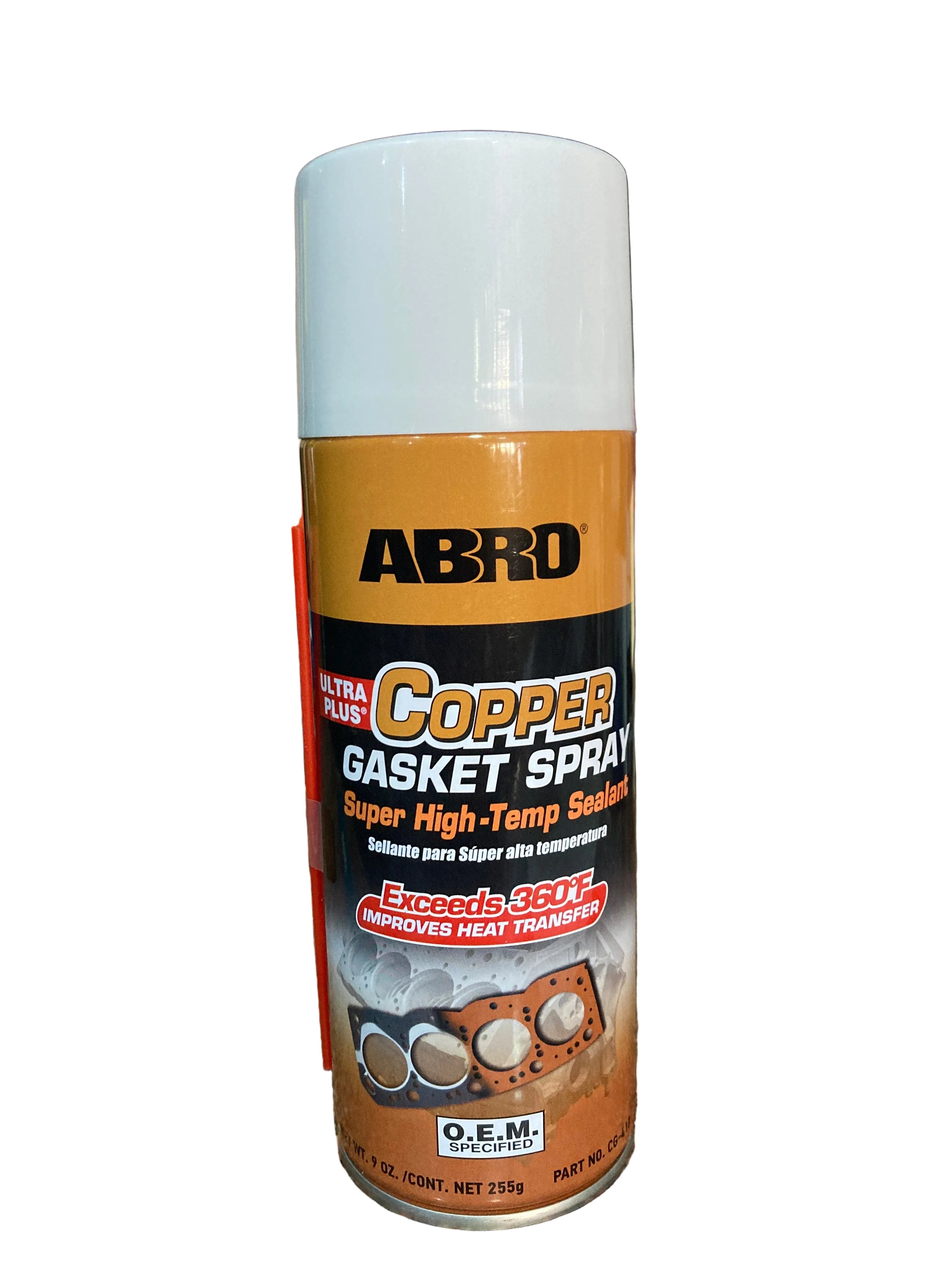 Spray de Cobre para Juntas y Empaquetaduras ABRO Copper Gasket