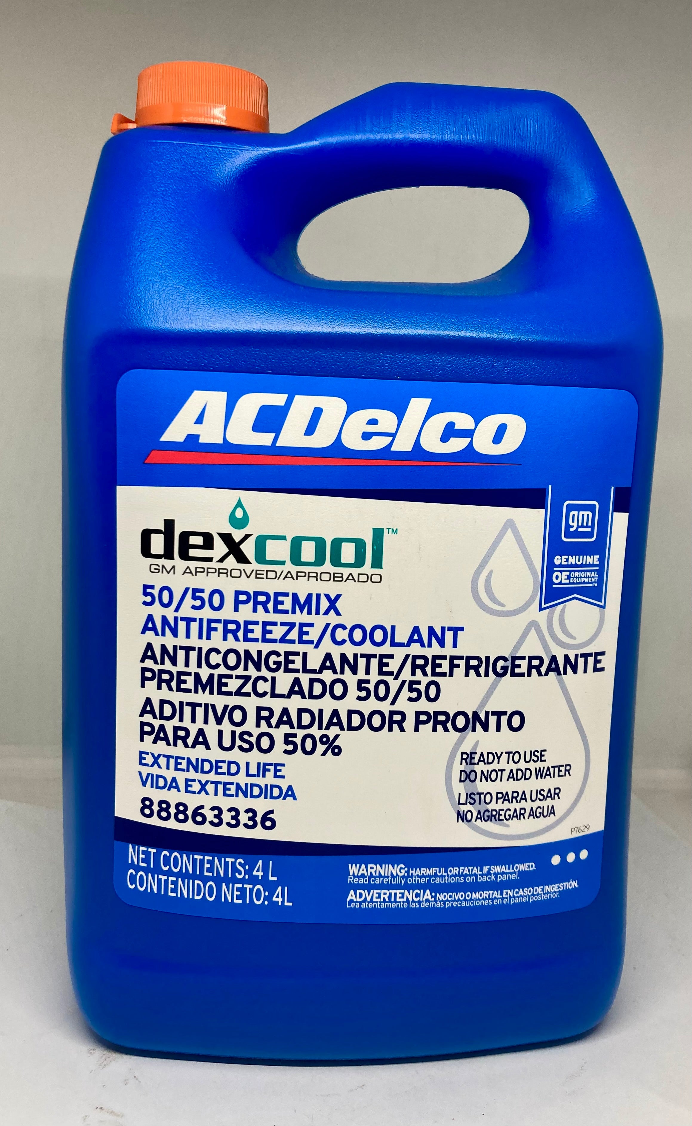 Refrigerante AcDelco DexCool Indicado para Chevrolet