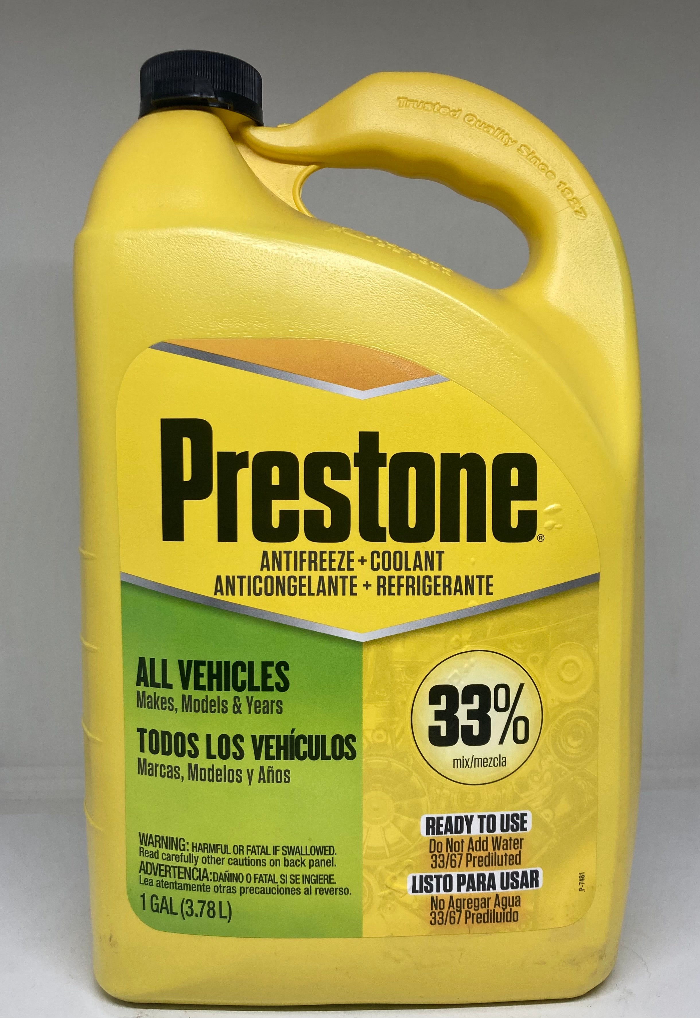 Prestone 33% 3.78Lt. Mezcla perfecta