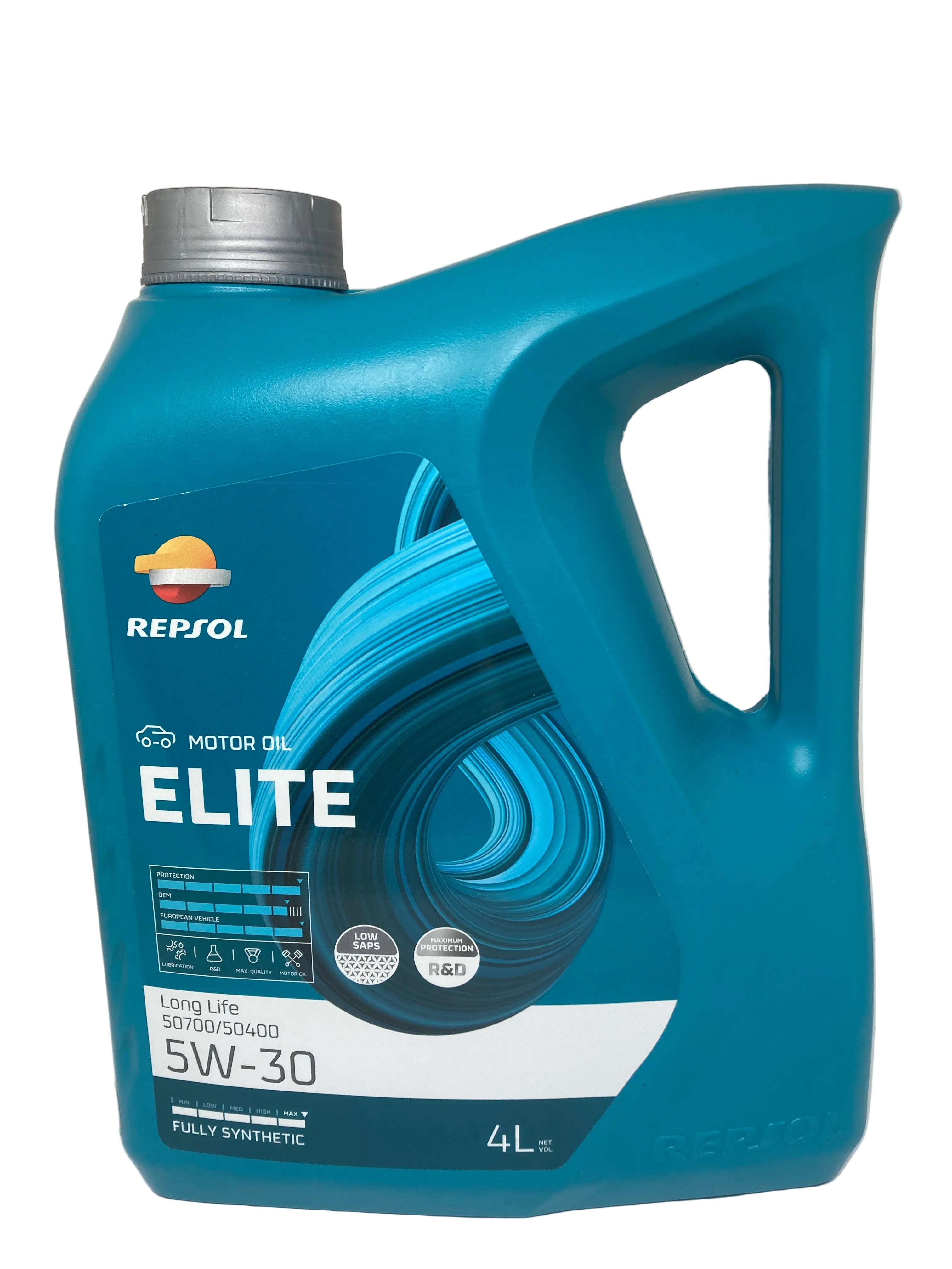 Aceite Motor Repsol 5W-30 Full Sintético 4L Long Life