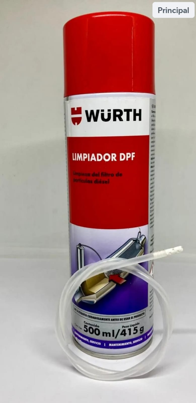 Limpiador de DPF Würth (Diesel Particulate Filter) – Aditivo Regenerador 500ml