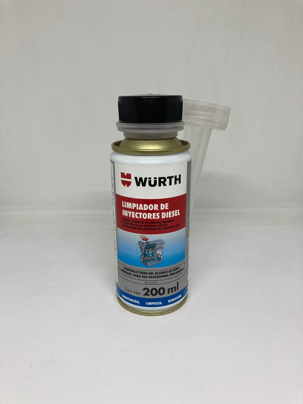 Limpia Inyector Diésel Würth 200ml