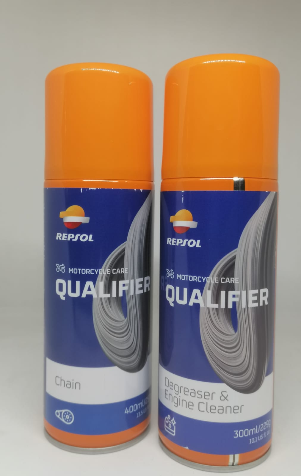 Kit Repsol Limpiador y Lubricante de Cadena para Moto
