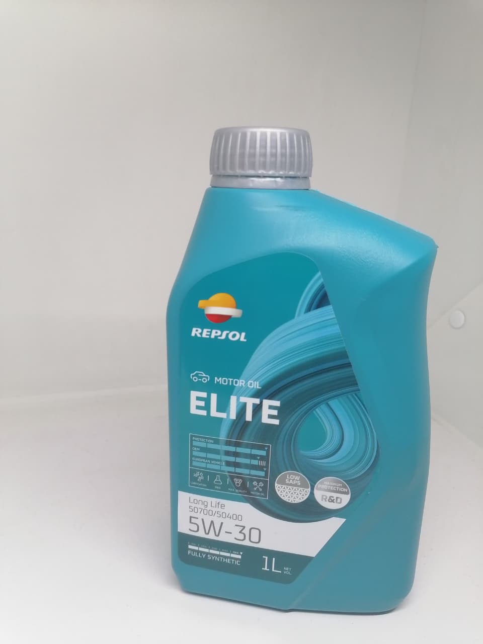 Aceite Motor Repsol 5W-30 Full Sintético 1L Long Life