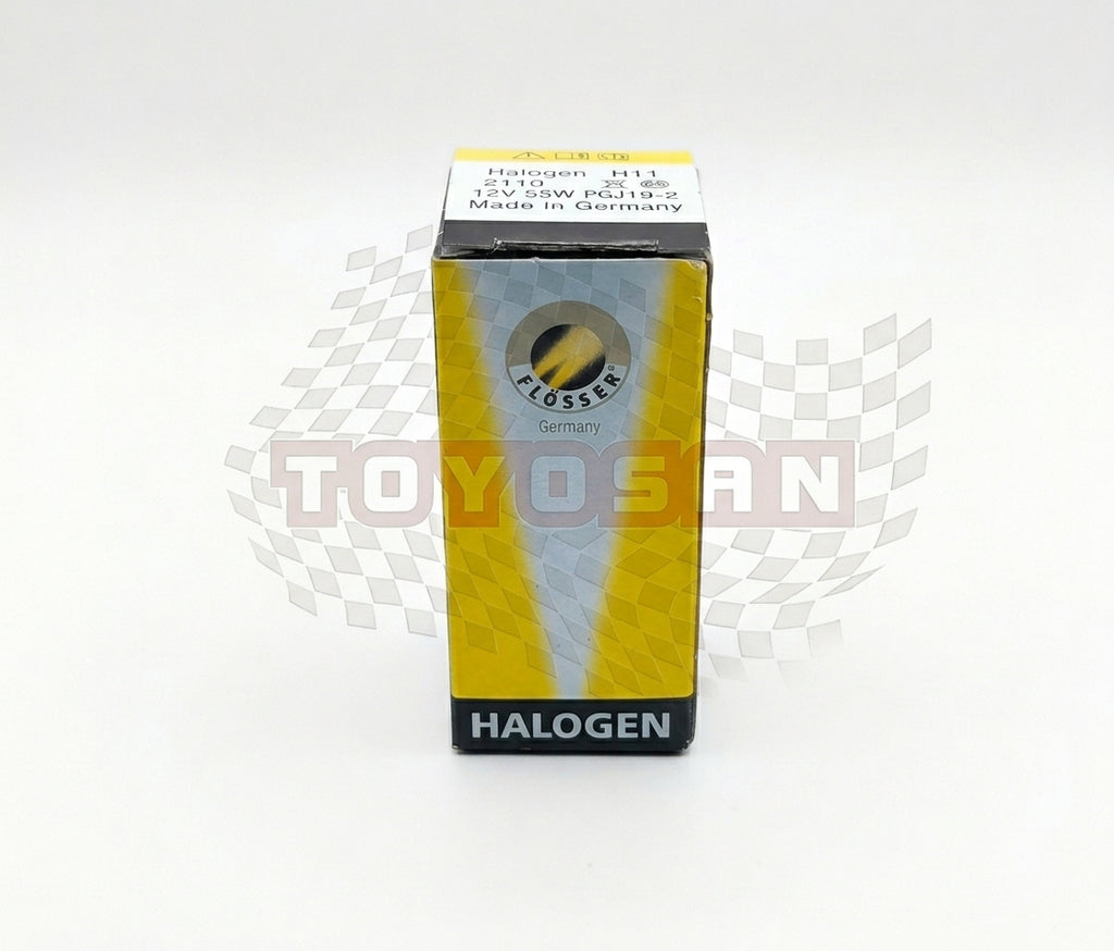 Ampolleta Halógena H11 Flösser | 12V 55W – Calidad Alemana